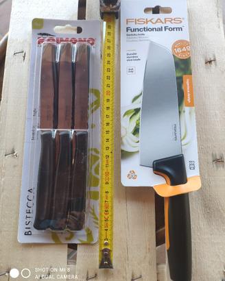 Coltelli da tavolo+ coltello da cucina.