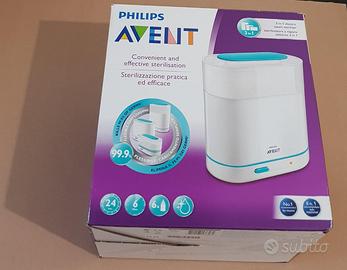 Sterilizzatore Philips Avent SCF284 + 5 Bibe Vetro