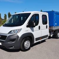 Fiat Ducato 2.3 Mtj MAXI DC 7 P. - CASSONE E GRU'