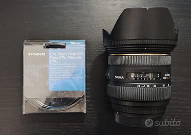 Obiettivo Sigma 24-70mm f/2.8 EX DG HSM per CANON