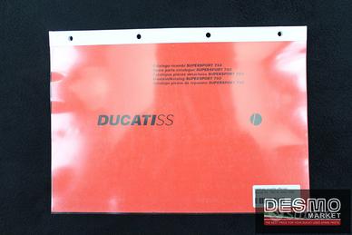 catalogo ricambi ufficiale Ducati SS 750 I.E. anno