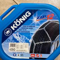 Catene Konig da neve nuovr mai usate