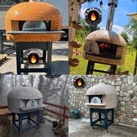 FORNO PIZZA NAPOLETANO PER ESTERNO LEGNA O GAS