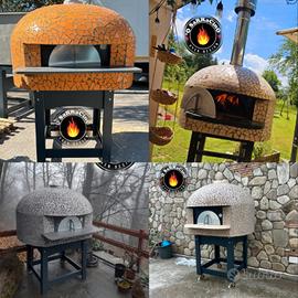 FORNO PIZZA NAPOLETANO PER ESTERNO LEGNA O GAS