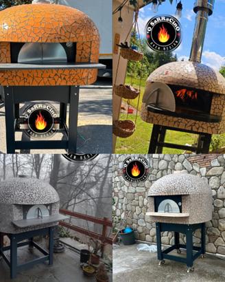 FORNO PIZZA NAPOLETANO PER ESTERNO LEGNA O GAS