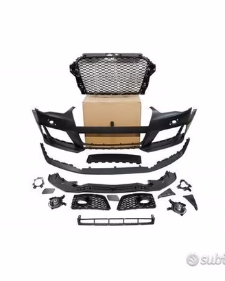 Paraurti anteriore Audi A3 8V 12-16 RS3 + Fendi