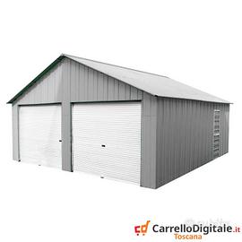 Box cantiere 664x721 2 saracinesche grigio chiaro