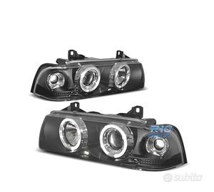 FARI BMW E36 92-98 COUPE CCFL OCCHI ANGEL FONDO NE