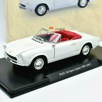 Modello auto fiat 124 bianca no burago