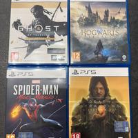 Lotto 4 Giochi PS5 - Solo in blocco