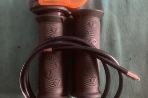 MANETTINO GAS MANOPOLE per moto cross BIMBI nuovo