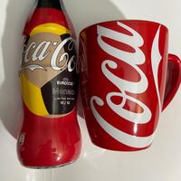 Tazza +bottiglia  coca cola