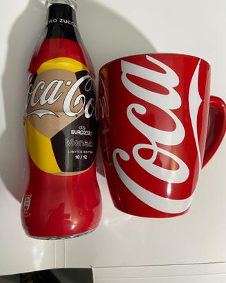 Tazza +bottiglia  coca cola