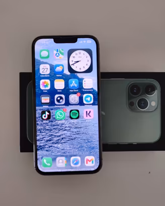 Iphone 13 Pro Max 256GB Verde - batteria 100%