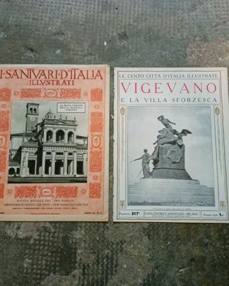 lotto 2 vecchie riviste vigevano e garlasco