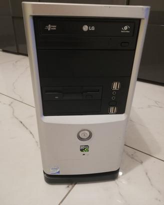 computer Desktop E8500 3GB SSD256 NUOVO WIN 10 PRO