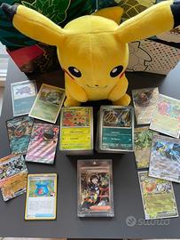 6) Lotto Carte Pokemon NO DOPPIE+5 Ex+Fuoriserie