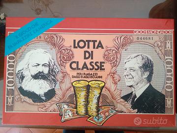 Lotta di classe - gioco da tavolo vintage