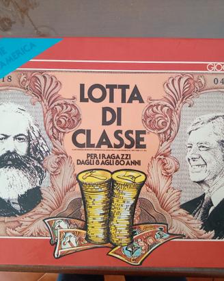 Lotta di classe - gioco da tavolo vintage