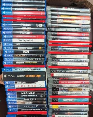 Videogame PS3 PS4 vari singoli o in lotto
