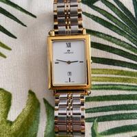Orologio Lorenz in acciaio e placcato oro