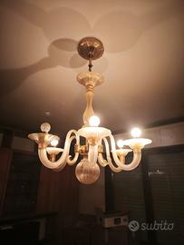 lampadario in murano 