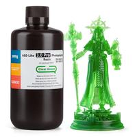 2x 1kg Resina ELEGOO ABS-Like 3.0 Pro Clear Green