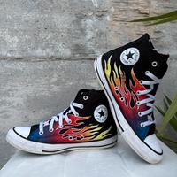 Converse Chuck Taylor All Star Flames nere 38
