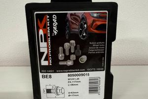 Bulloni antifurto auto