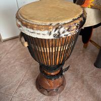 Djembé artigianale  legno massiccio