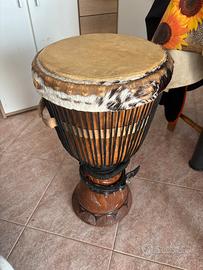 Djembé artigianale  legno massiccio