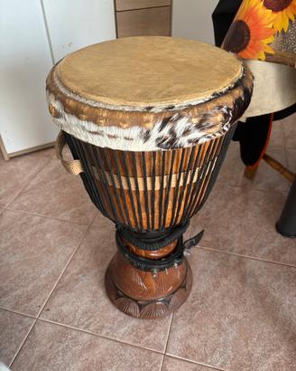 Djembé artigianale  legno massiccio