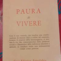 PAURA DI VIVERE - ALEXANDER LOWEN - ASTROLABIO