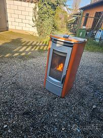stufa a pellet termorossi 9kw 