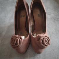 Scarpe beige scuro donna Primadonna 