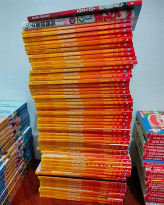 Manga anni 90: Ken, Ranma, Seiya, ecc