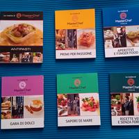 libri "le ricette di Masterchef Italia " in blocco