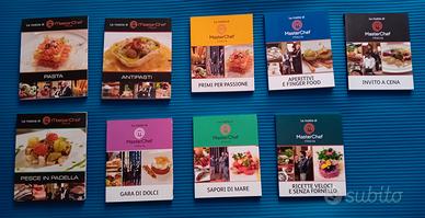 libri "le ricette di Masterchef Italia " in blocco
