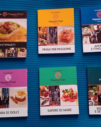 libri "le ricette di Masterchef Italia " in blocco