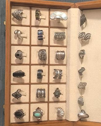 Anelli in argento 