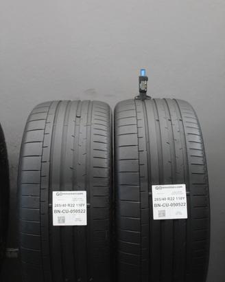 2 Pneumatici 285/40 R22 Continental Conti Sport Co