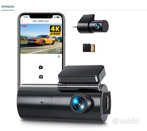 GKU Dash Cam Auto 4K/2.5K,Doppia WiFi Telecamera +
