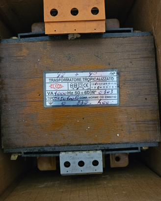 Trasformatore tropicalizzato