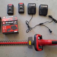 Tagliasiepe Einhell più batterie