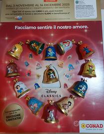 campanelle disney conad set completi