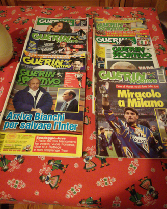 Guerin Sportivo annate 92, 93, 94, 95, 96, 97