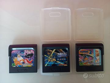 GAME GEAR, GIOCHI: NINJA GAIDEN, SONIC, ARIEL.