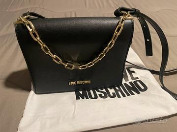Borsa Moschino nera con tracolla