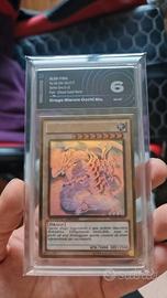 Drago bianco occhi blu ghost gold