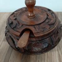 Zuccheriera in legno